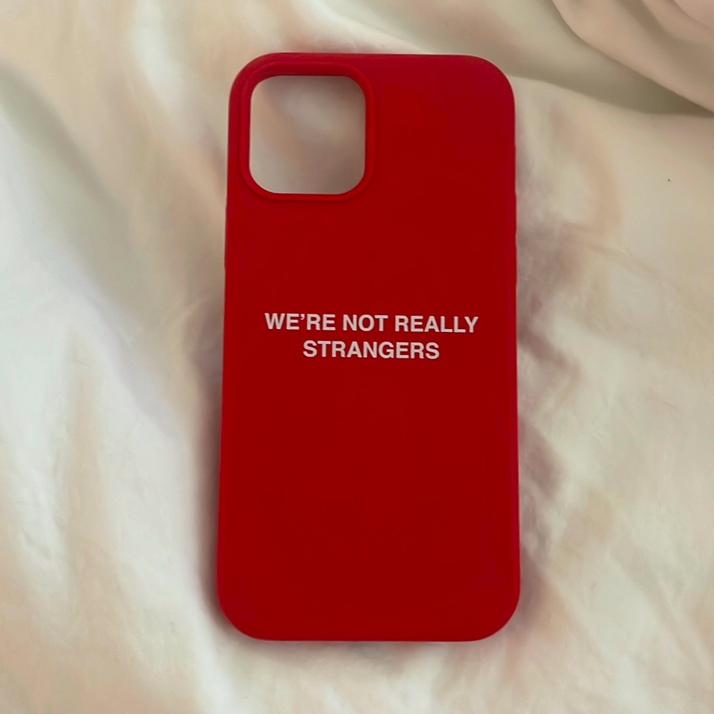 WERE NOT REALLY STRANGERS phone case IPHONE 12